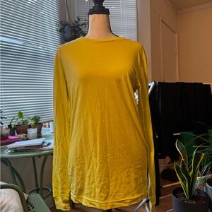 Bella Canvas Yellow Long Sleeve Tee